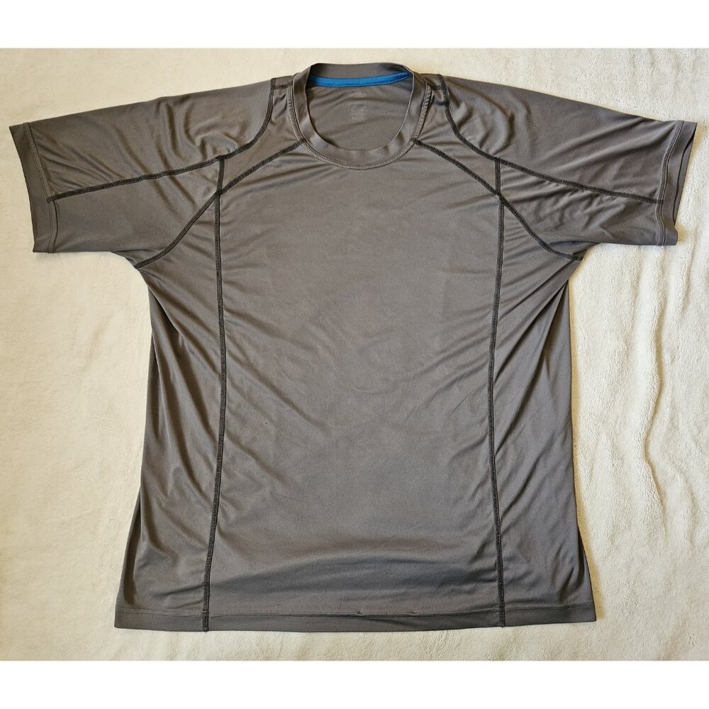 MEC Mountain Equipment t-shirt active size large Gray short-sleeve